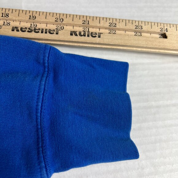 Y2K Steve & Barrys Duke Blue Devils Sweatshirt Medium Blue Faded Thrashed Hoodie - Picture 13 of 16